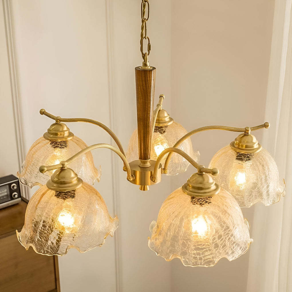 Cracked Glass Retro Pendant Chandelier
