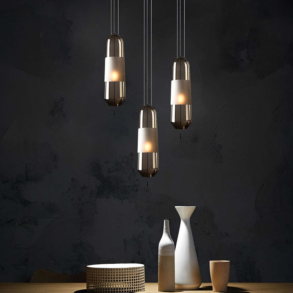 Art Glass Shade Nordic Pendant