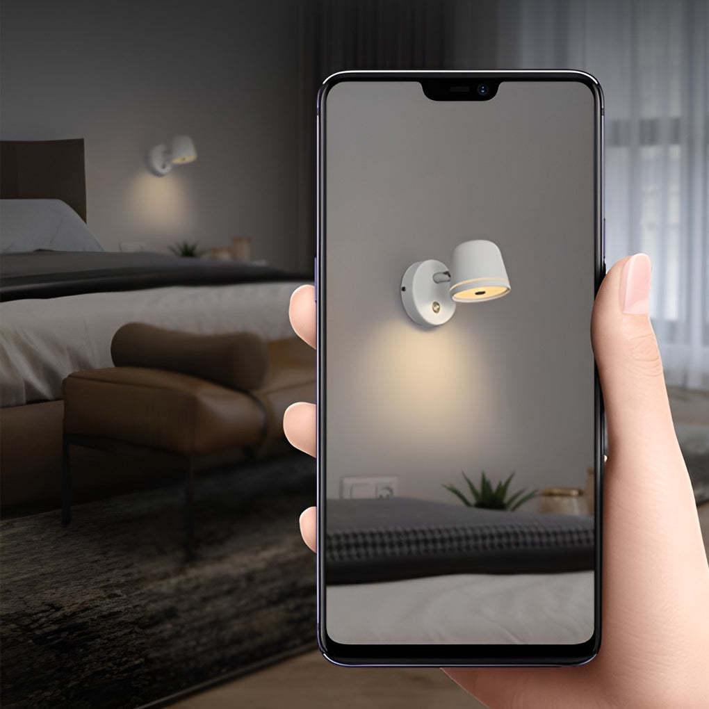 Adjustable Round Stepless Dimming LED Nordic Wall Sconce