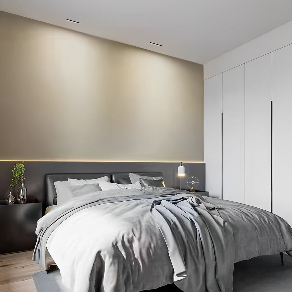 Modern long anti-glare black directional & spot lights, Lighom — Cool White (6000K) / 10-Light