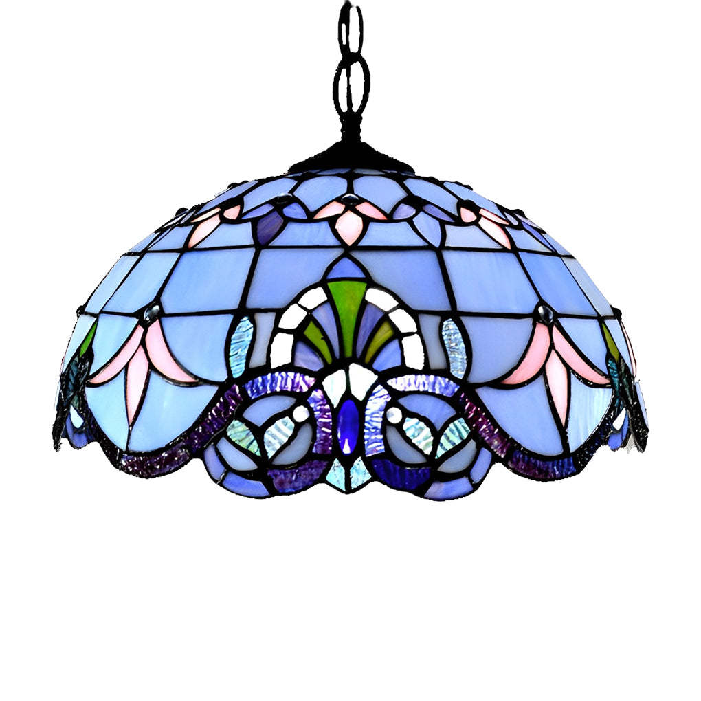 Handmade Baroque Colorful Glass European Chandelier