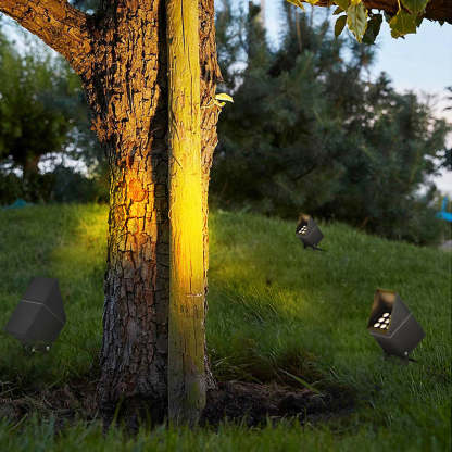 Waterproof DC24V 9W LED Adjustable Modern Outdoor Light Tree Spotlights-Lighom