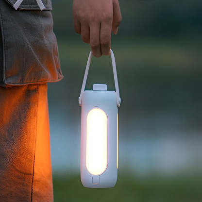 Adjustable Lamp Cover USB Charging Dimmable LED Portable Camping Lamp-Lighom