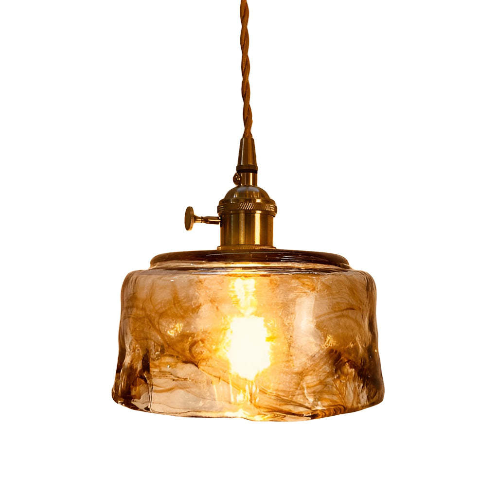 Metal Glass LED Nordic Island Pendant