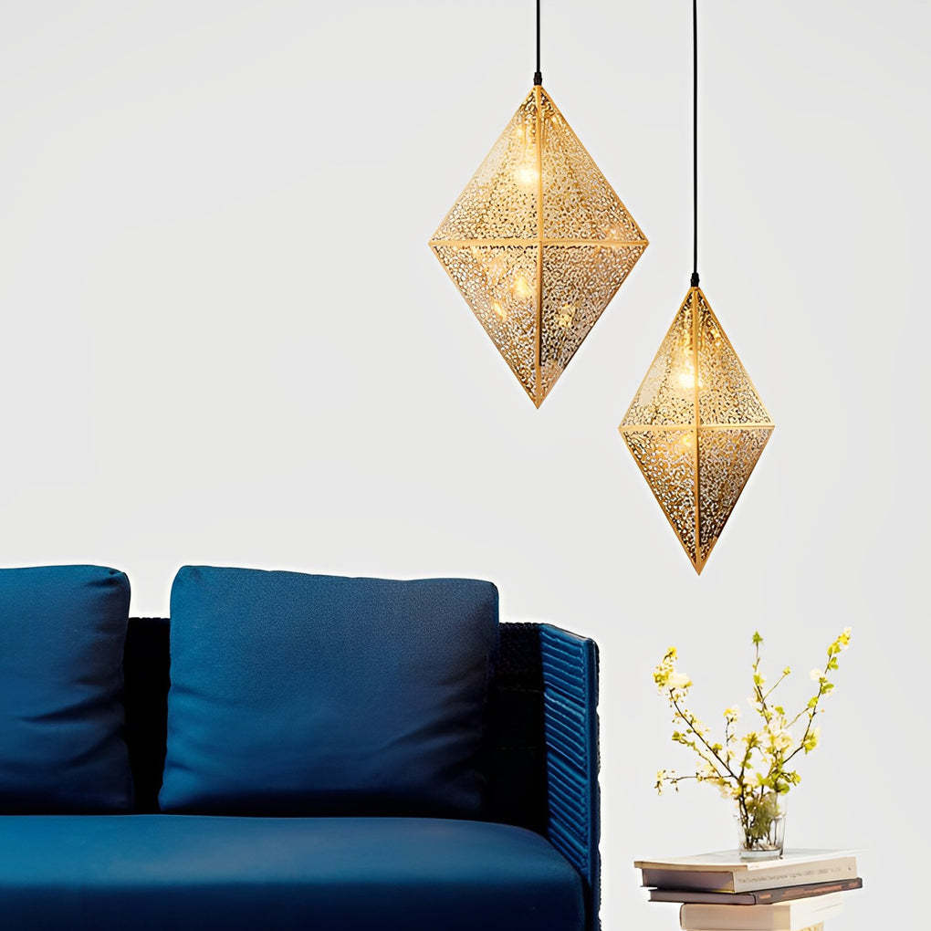 Polyhedral Art Postmodern Chandelier