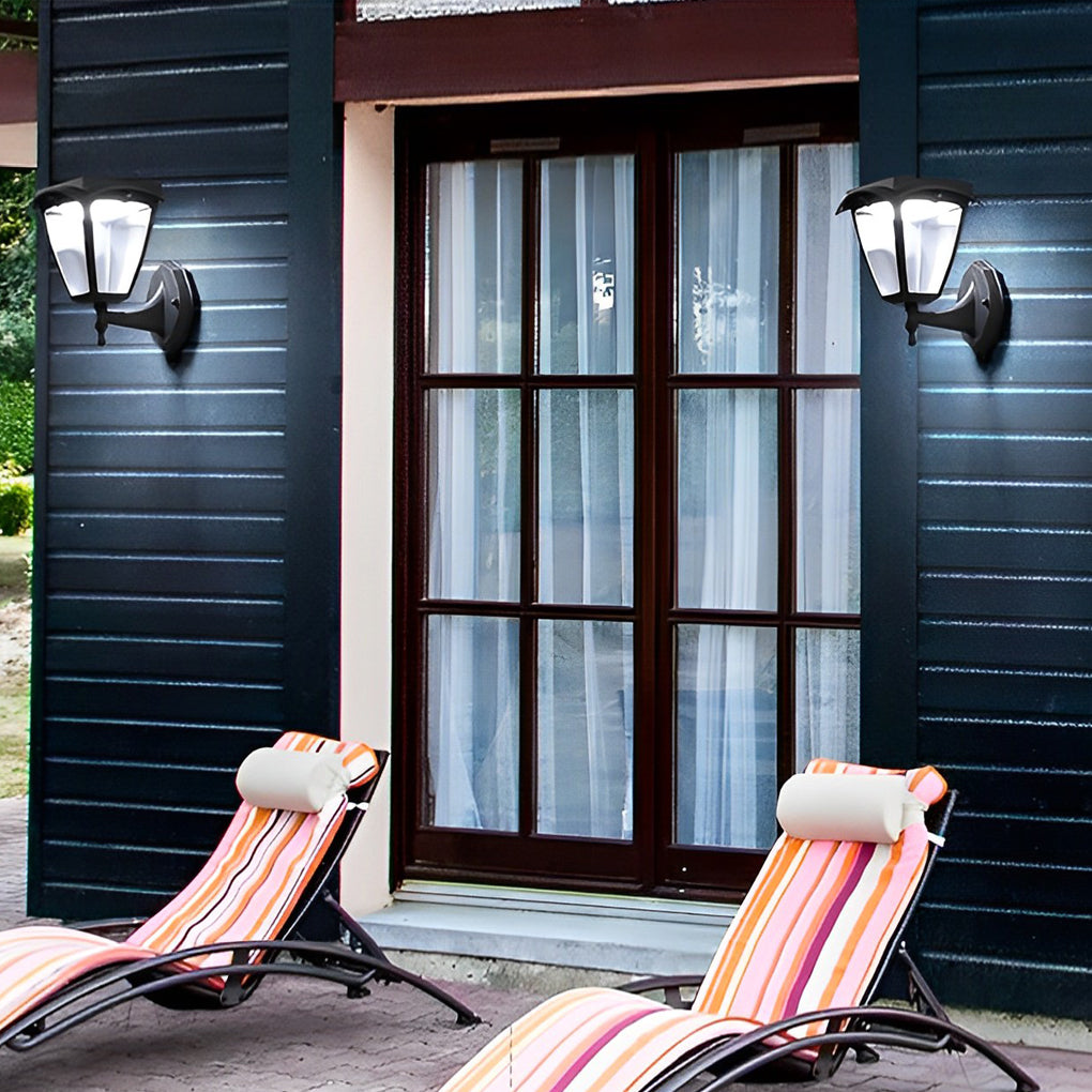 Lighom modern porch black outdoor wall lighting