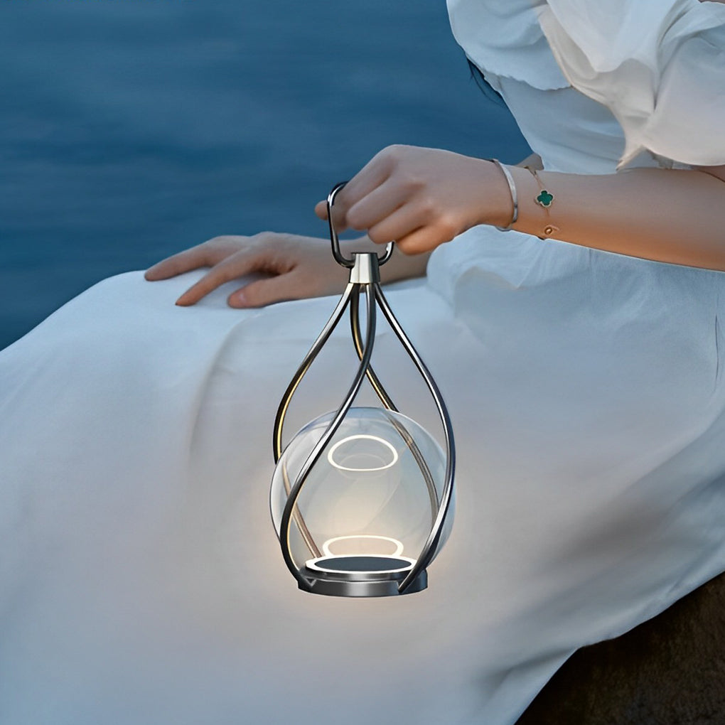 Metal LED USB Rechargeable Portable Night Light