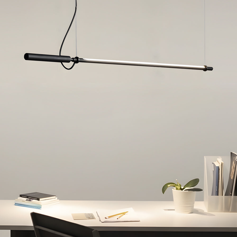 Lighom modern linear acrylic pendant lighting — Natural White (4000K)