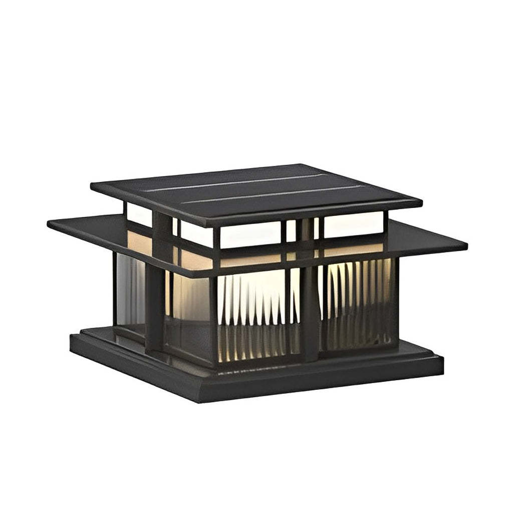 IP65 LED Modern Solar Post Cap Pillar Light