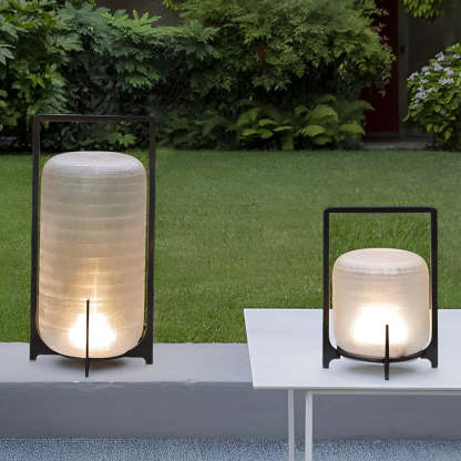 Portable Lantern Shaped Acrylic Waterproof LED Modern Outdoor Lights-Lighom