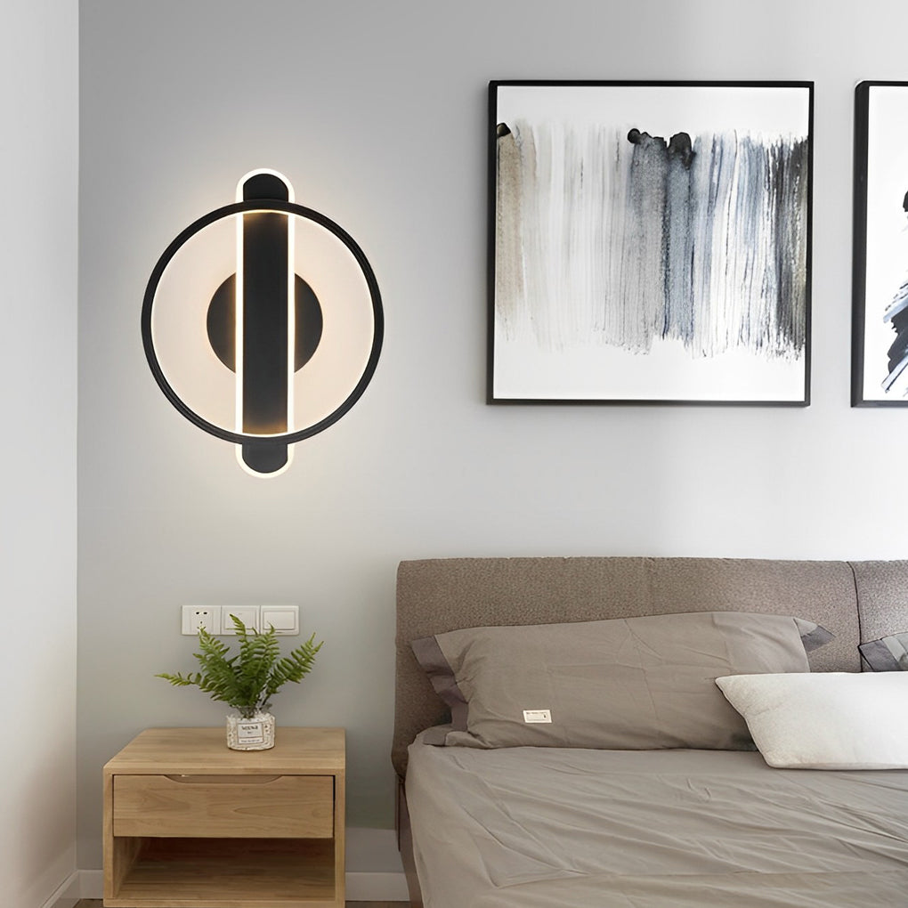 Circular Strip LED Minimalist Wall Light