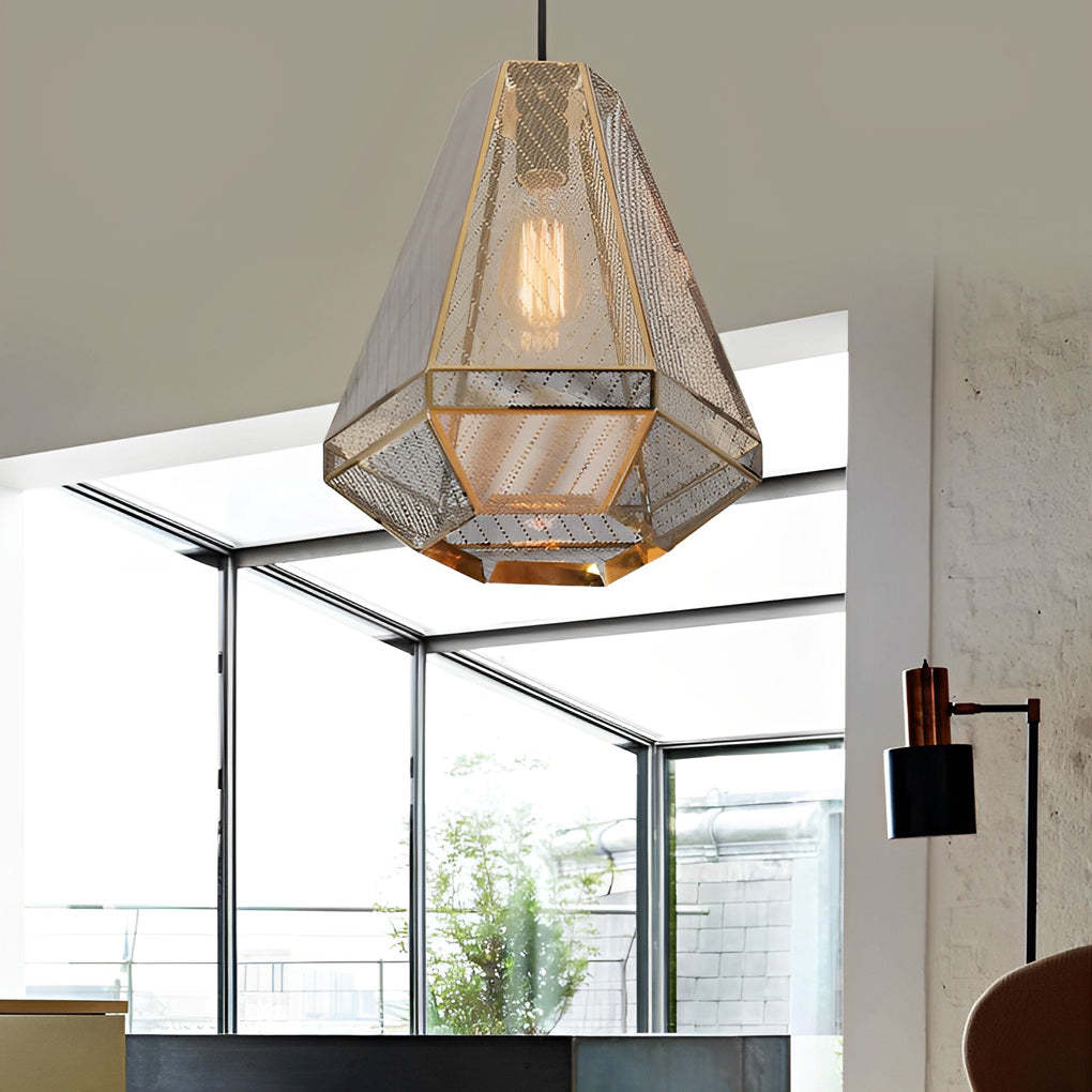Stainless Steel Geometric Nordic Pendant