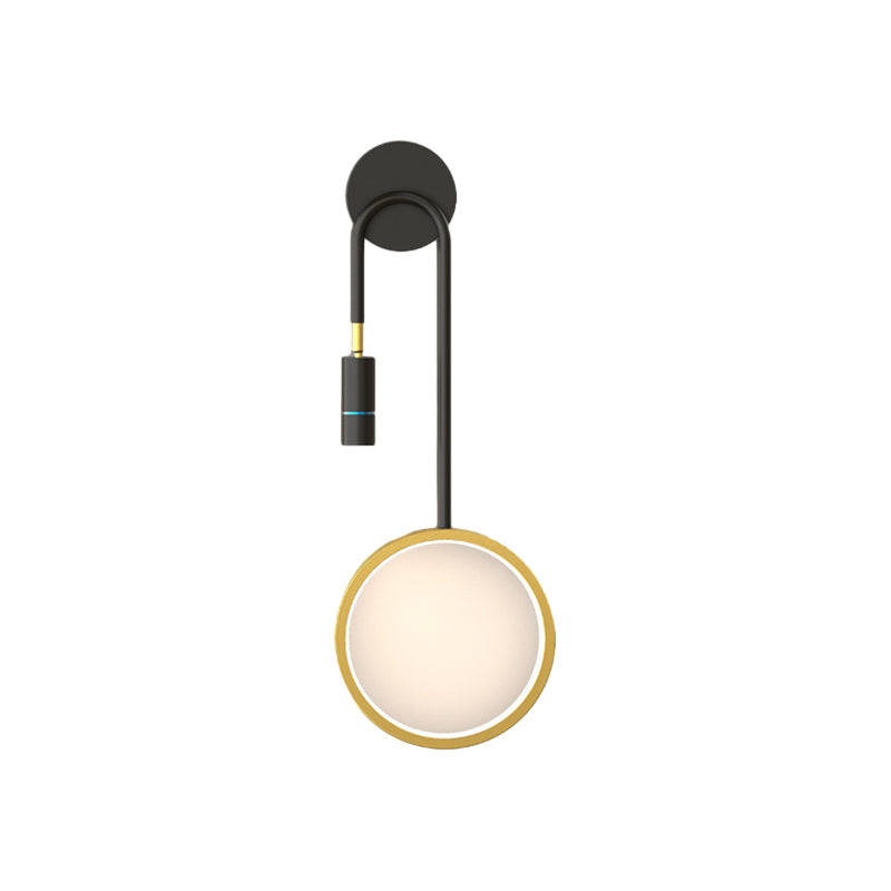 Creative Rings Stars Three Step Dimming Modern Wall Lamp with Spotlights-Lighom
