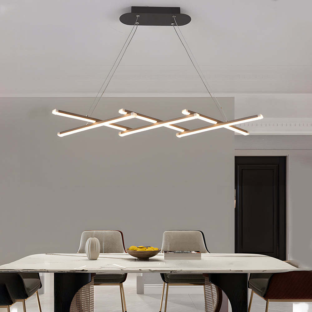 Retractable Dimmable Remote Control LED Pendant Light