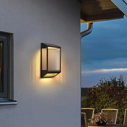 Stylish Vertical Ripped Acrylic LED Wall Lamp Waterproof & Modern Wall Lighting-Lighom