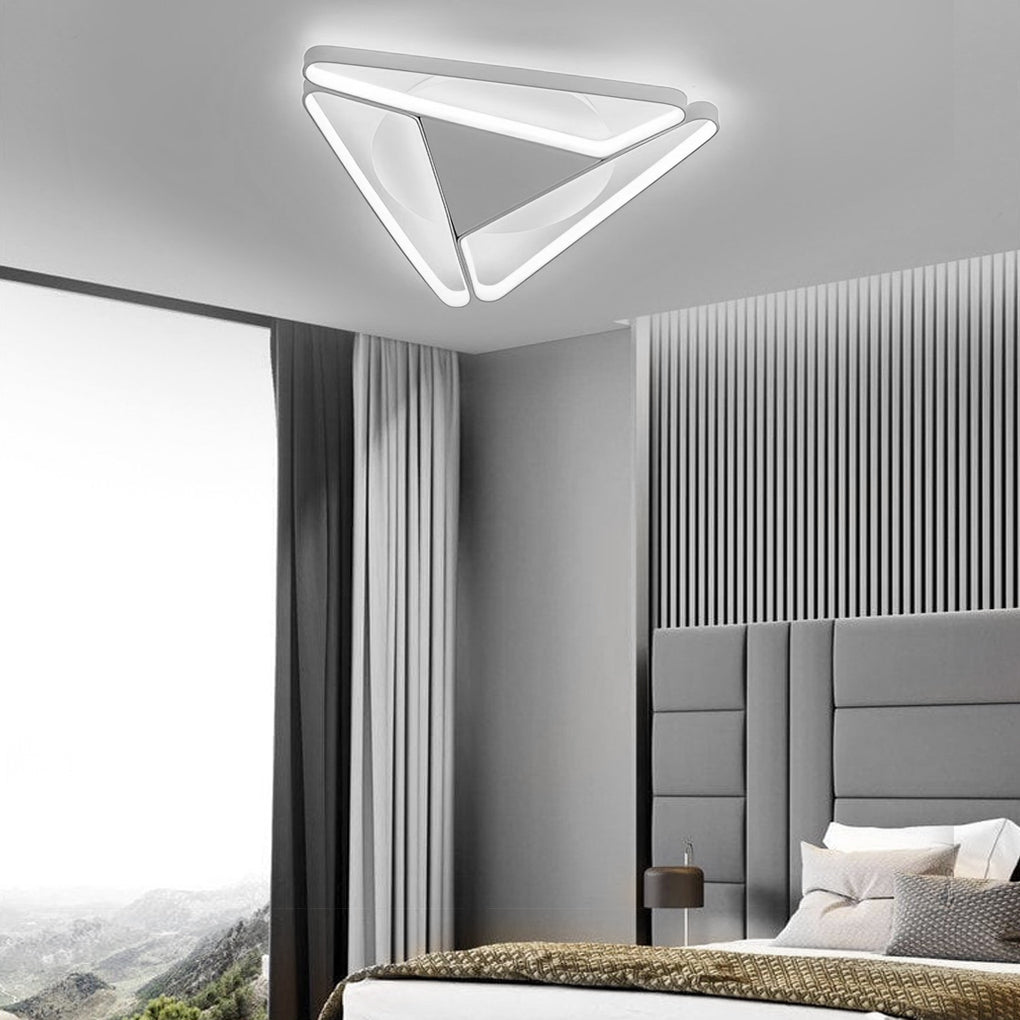 Geometric Design LED Modern Ceiling Lights Flush Mount Ceiling Lamp-Lighom