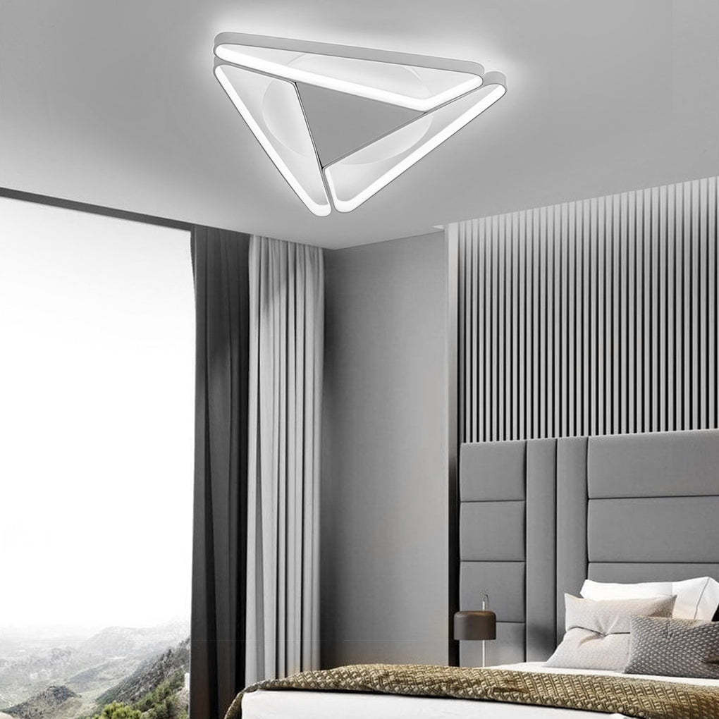 Geometric Design LED Modern Ceiling Lights Flush Mount Ceiling Lamp-Lighom