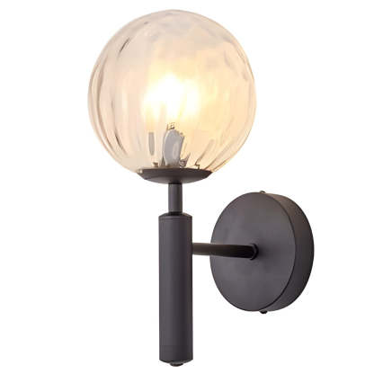 Glass Ball Shaped 5W LED Nordic Wall Lamp Wall Sconce Lighting-Lighom