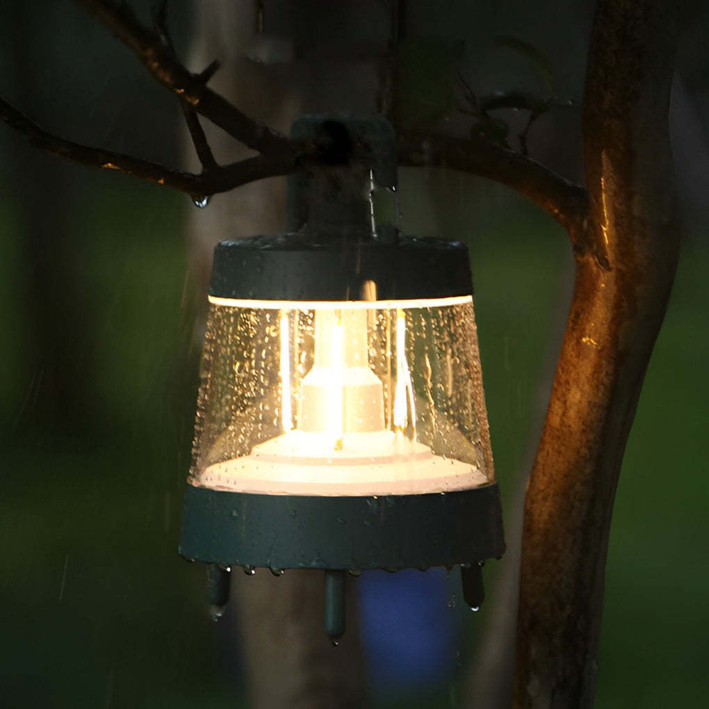 Waterproof USB 5V Rechargeable LED Dimmable Green Modern Camping Lights-Lighom