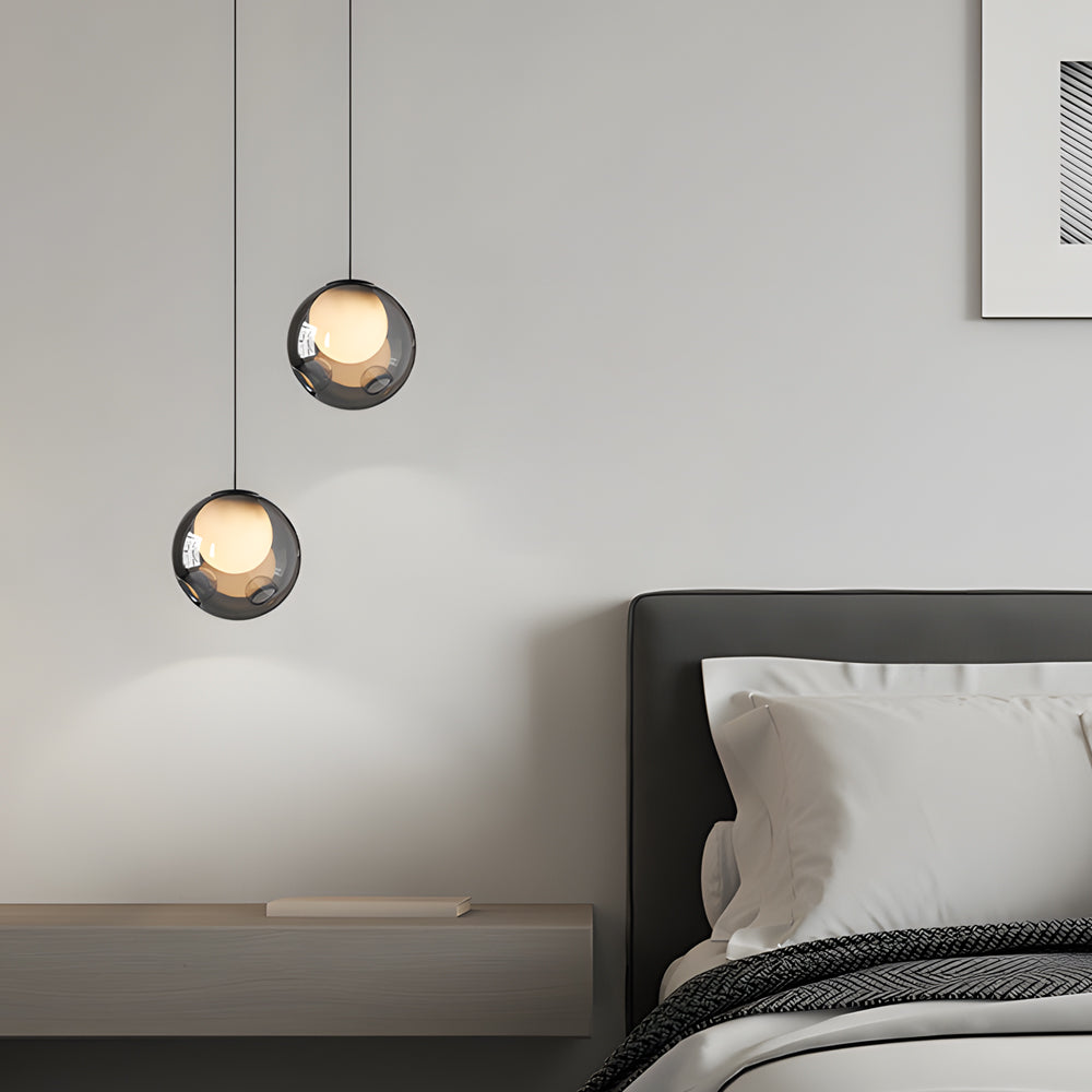 Glass Bubble Pendant Light
