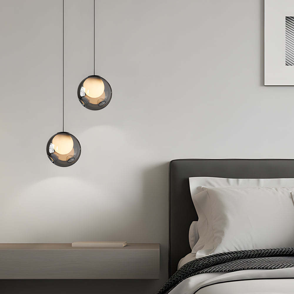 Glass Bubble Pendant Light