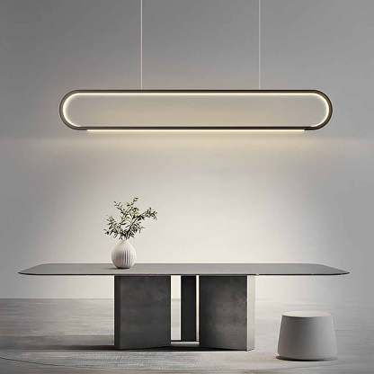 Minimalist Strip Dimmable LED Modern Chandelier