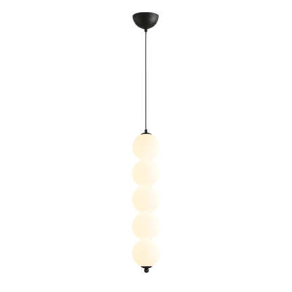 Modern Round Vertical Ball Dimmable LED Pendant Chandelier