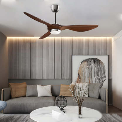 Envy 52" 3-Blade LED Ceiling Fan with Lights and Remote 6 Fan Speeds Ceiling Fan Light for Living Room-Lighom