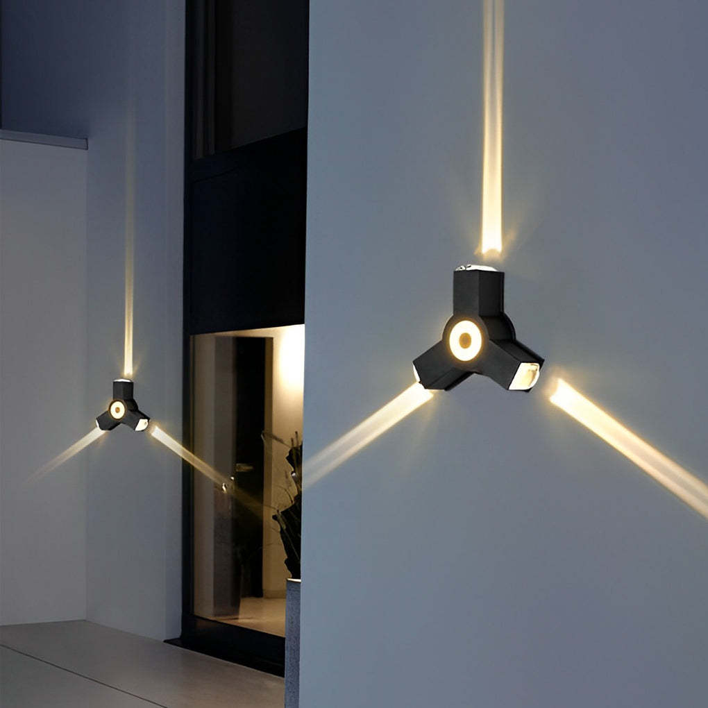 Up and Down Light Creative LED Waterproof Outdoor Wall Washer Lights-Lighom