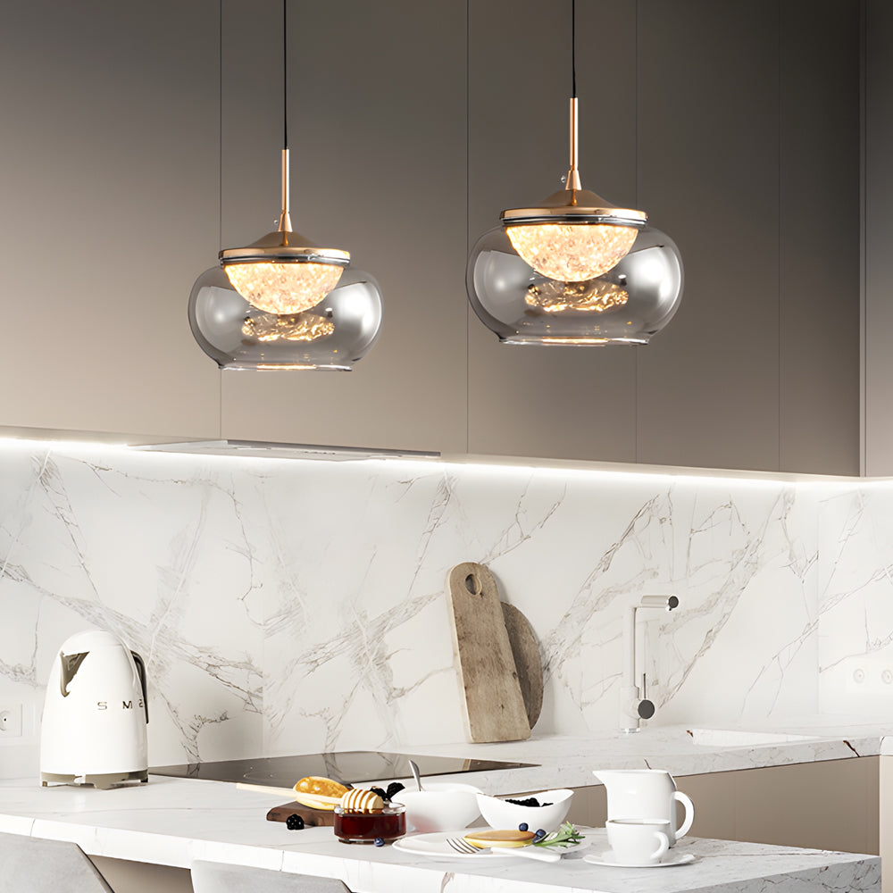 Candy Jar Glass Acrylic Dimmable Nordic Pendant Light