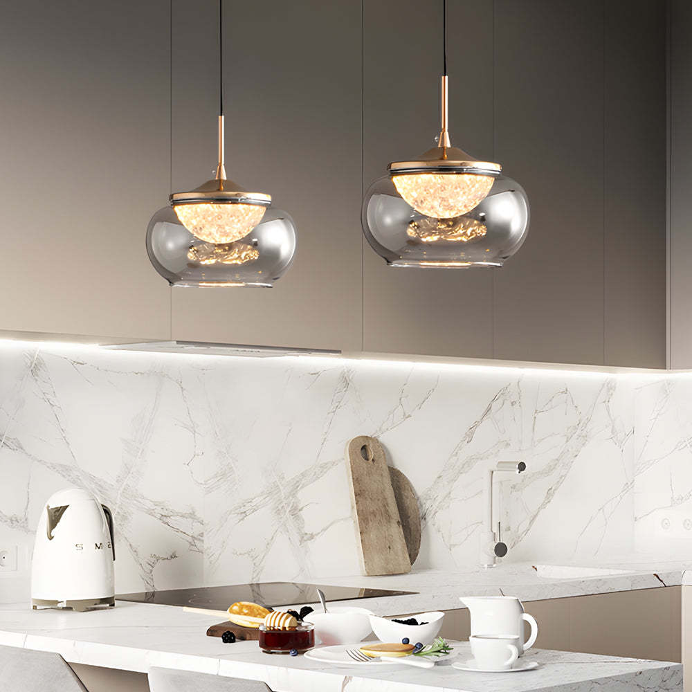 Candy Jar Glass Acrylic Dimmable Nordic Pendant Light