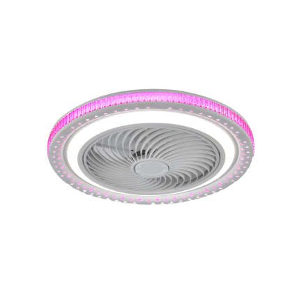 19.7 in. Bladeless LED Ceiling Fan with Remote
