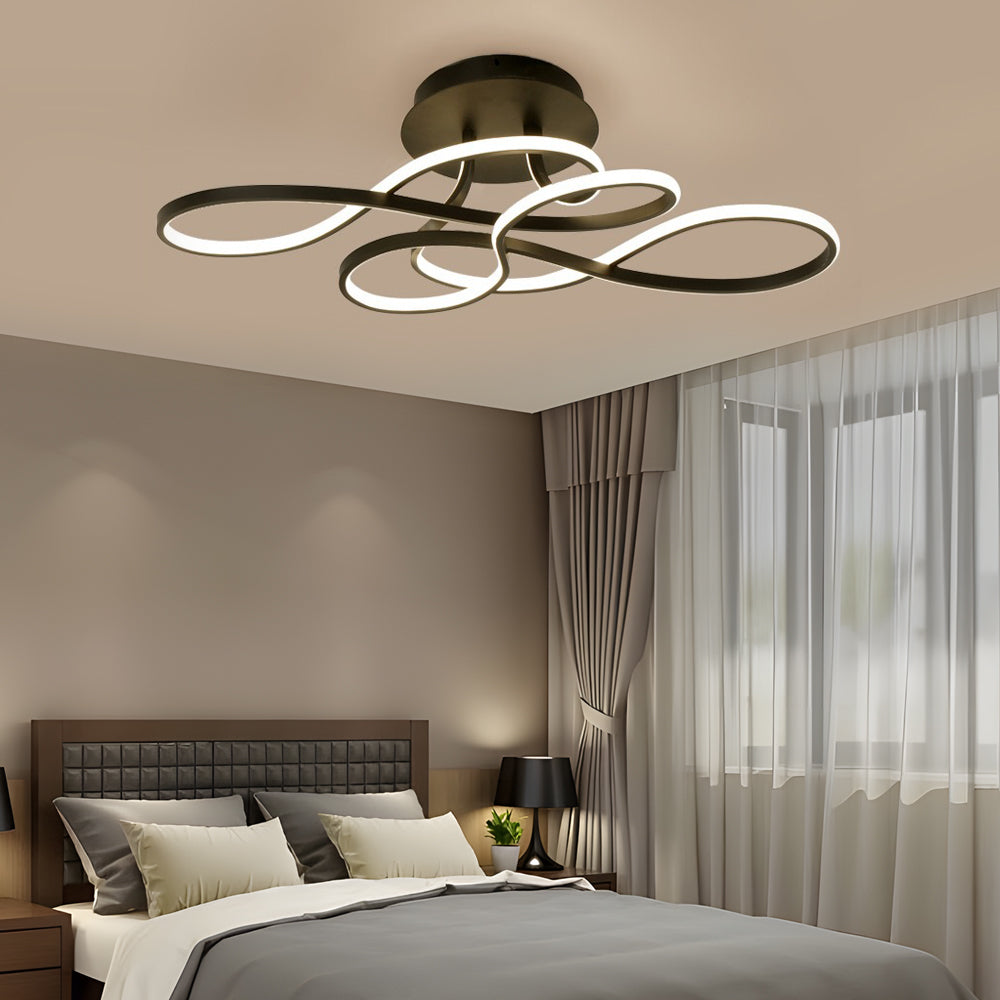 Music Notes Linear LED Ceiling Light