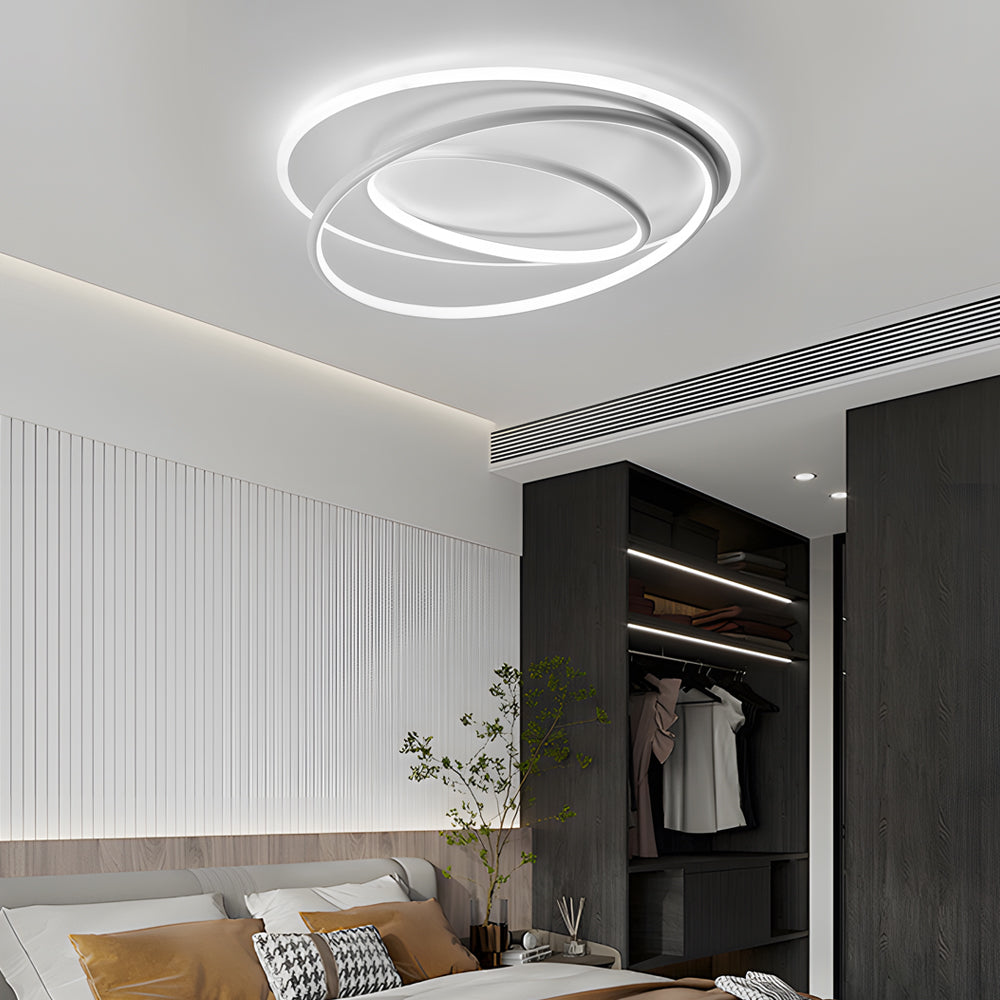Round Ring Dimmable Nordic LED Ceiling Light