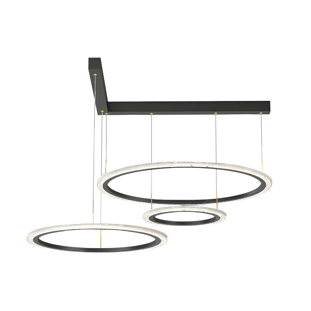 2/3-Circle Ring Minimalist Modern Ceiling Light