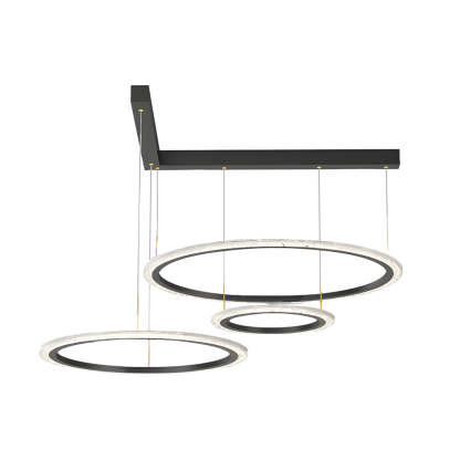 2/3-Circle Ring Minimalist Modern Ceiling Light