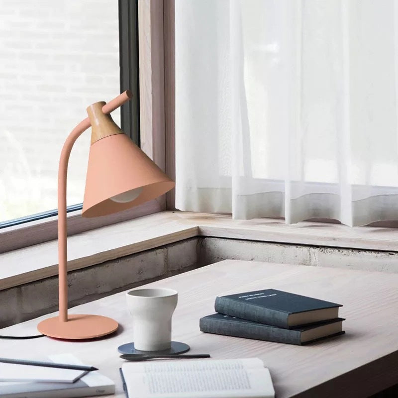 Lighom creative bell macaron yellow table lamps — 220V-240V (UK/AU)