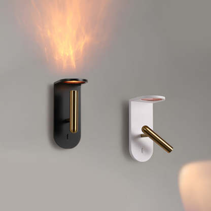 Creative 3W LED Flame Effect Light Nordic Wall Lamp Wall Sconce Lighting-Lighom