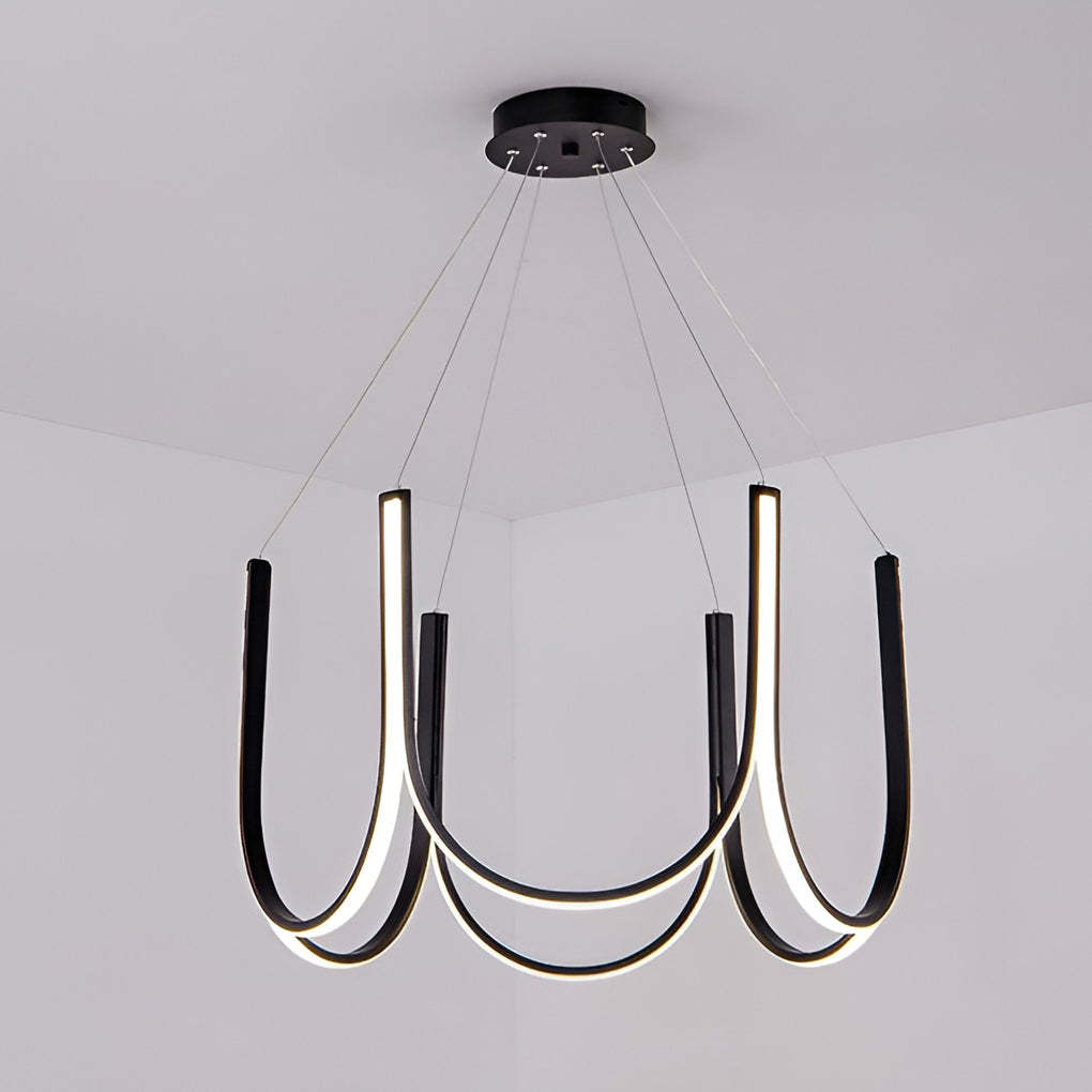Minimalist Dimmable LED Nordic Pendant Chandelier