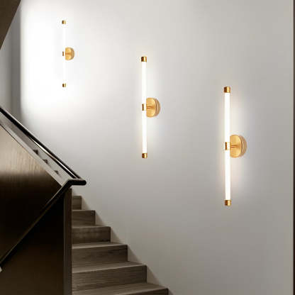 Minimalist Strip Three Step Dimming LED Modern Wall Sconce Lighting-Lighom