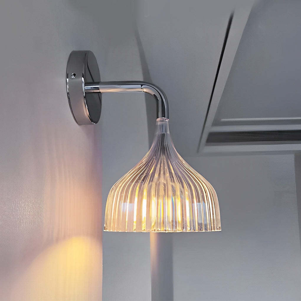 Pleated Shade Iron Modern Decorative Wall Sconce