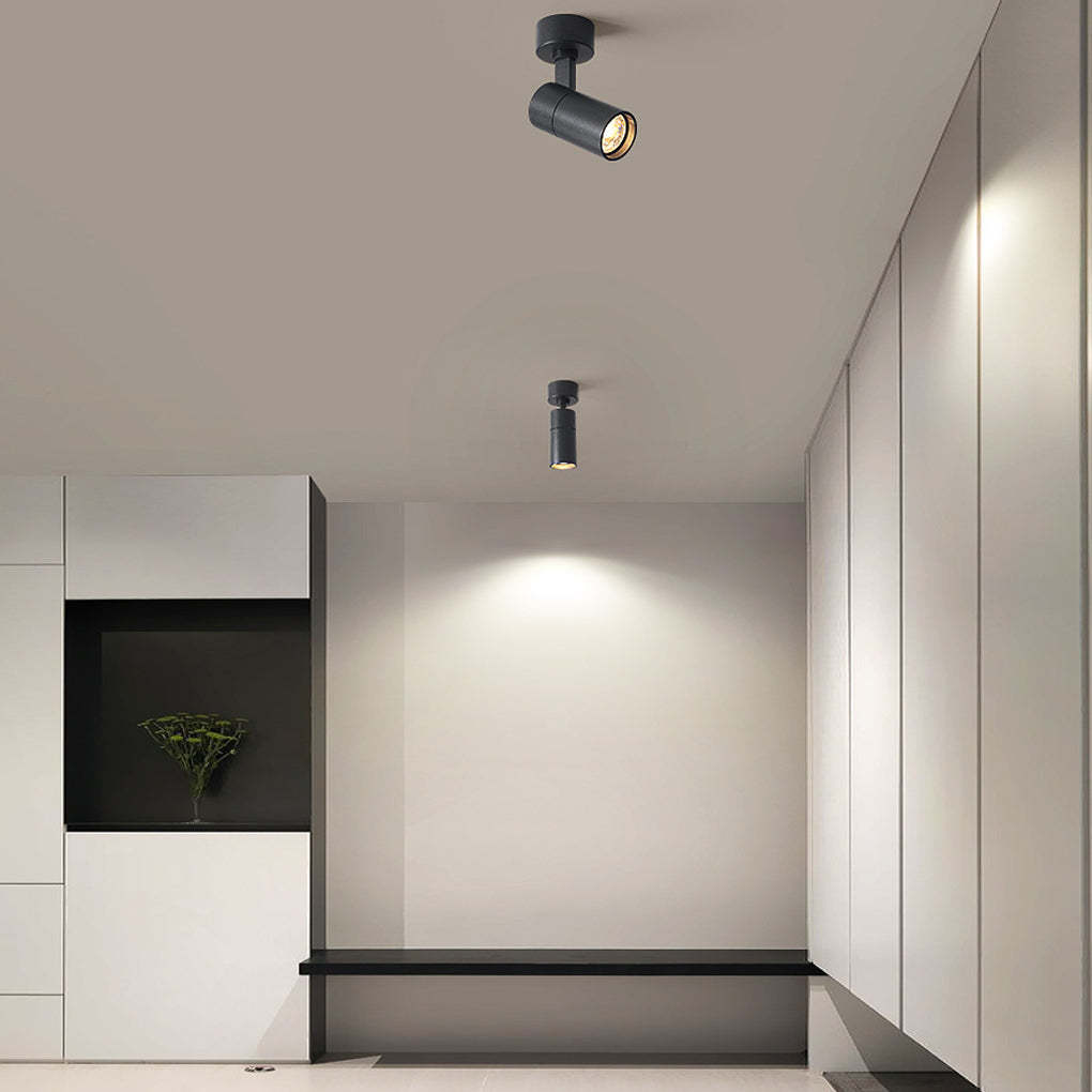 Up-Down Adjustable Round LED Ceiling Spotlight