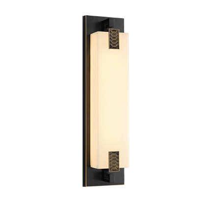 Outdoor Waterproof LED Copper Retro Exterior Wall Lights Sconces Lighting-Lighom