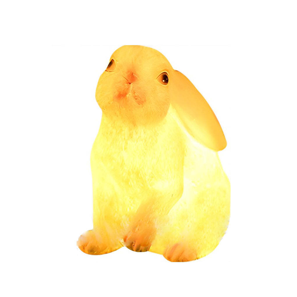 Resin and Fiberglass Rabbit Garden Lights Modern Waterproof Outdoor Lighting-Lighom