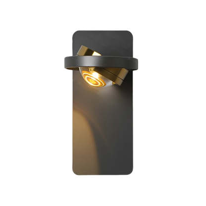 Round Square Creative Free Adjustable Direction Modern Wall Lights Fixture-Lighom