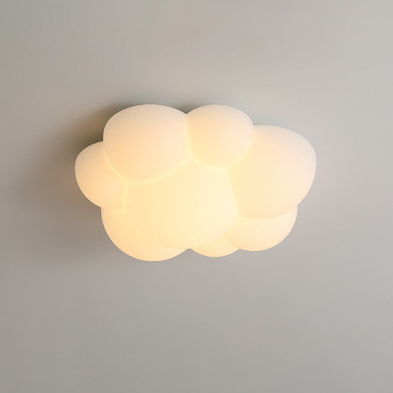 Minimalist Cat Claw Cloud Kids LED Flush Mount