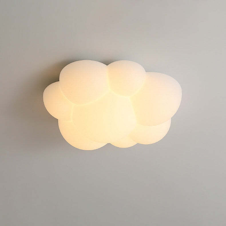 Minimalist Cat Claw Cloud Kids LED Flush Mount