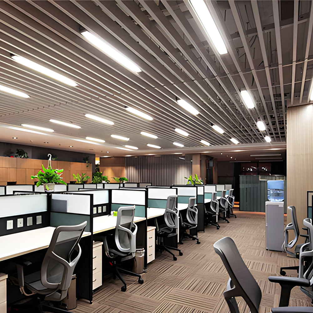 47" Tri-Proof IP65 White Vapor-Tight Ceiling
