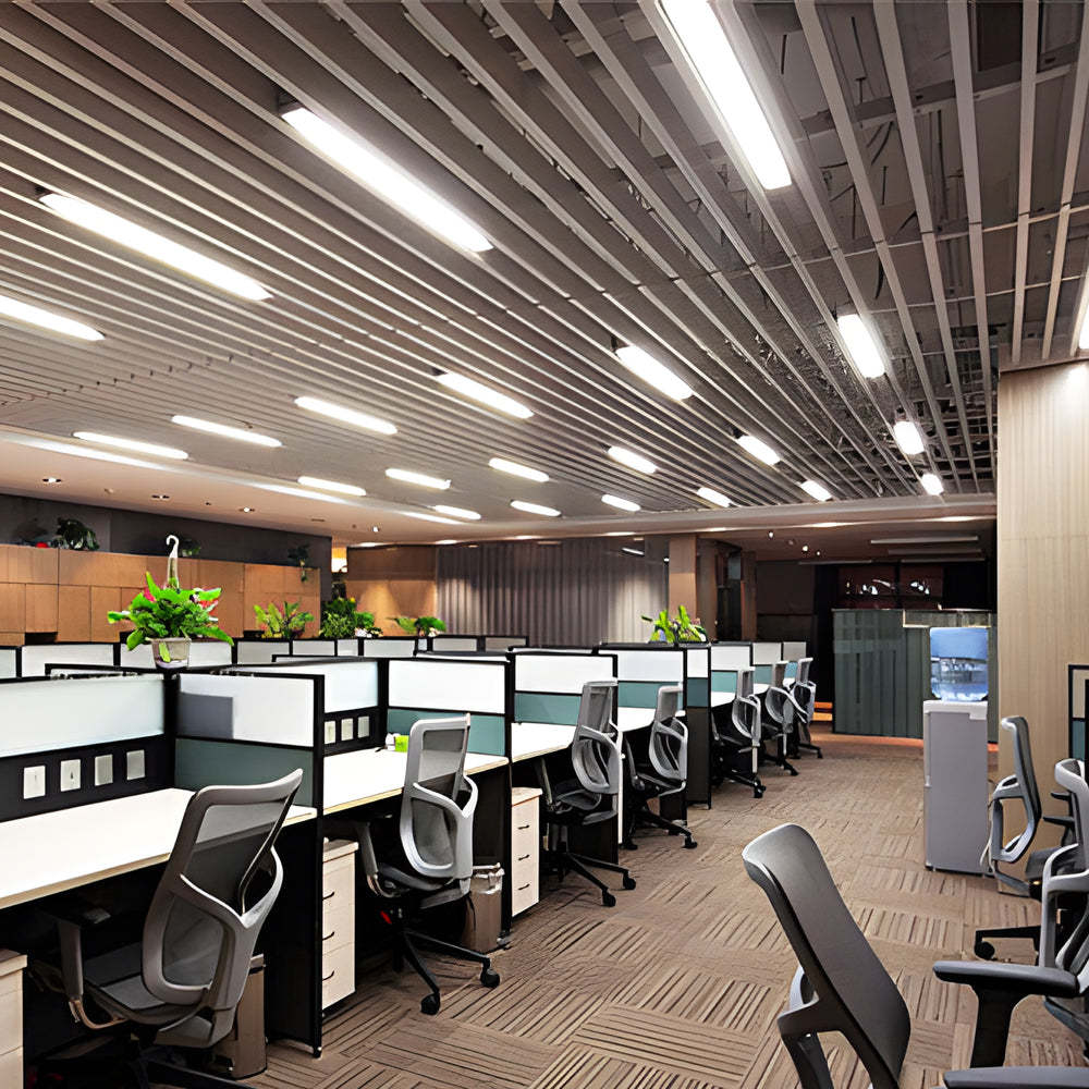 47" Tri-Proof IP65 White Vapor-Tight Ceiling