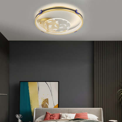 Acrylic Feather LED Modern Ceiling Light